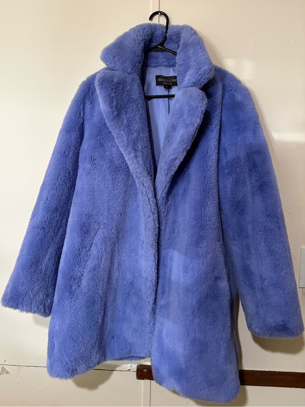Donna Salyers' Fabulous-Furs Le Mink Faux Fur Jacket.